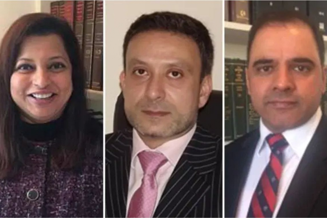 JUDGES IN £12.6M 'FRAUD' Three immigration and civil judges charged as part of alleged £12.6m bogus legal aid scam